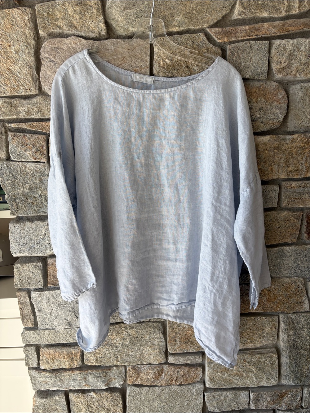 CO Shades  Linen Boatneck Top